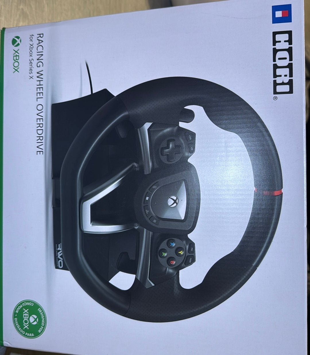 Hori Racing Wheel Overdrive Xbox, Ophalen of Verzenden, Nieuw, Stuurtje of Sportattribuut, Xbox Original