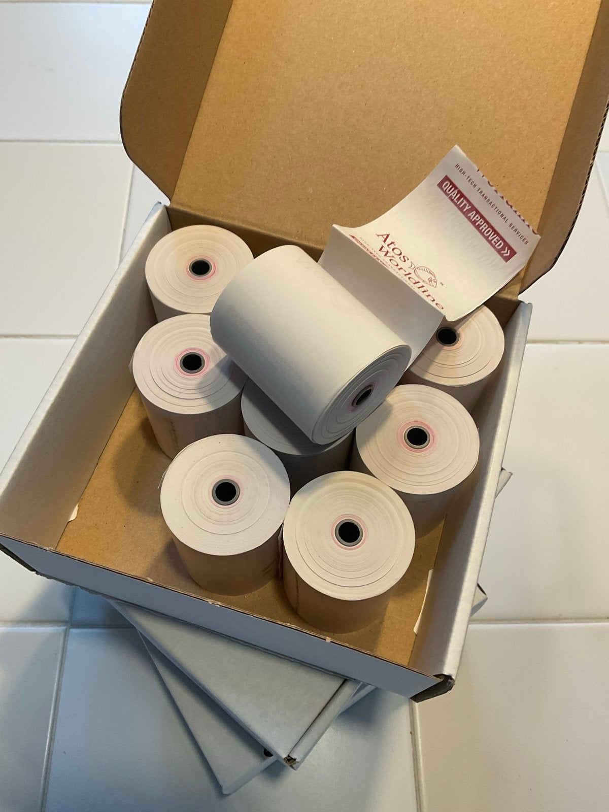Atos Worldline Xenta bonrollen 9x30m 3 dozen, Ophalen of Verzenden, Overige typen