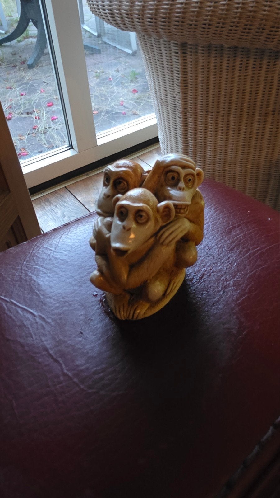Beeldje Drie Wijze Apen - Horen, Zien, Zwijgen, Ophalen of Verzenden
