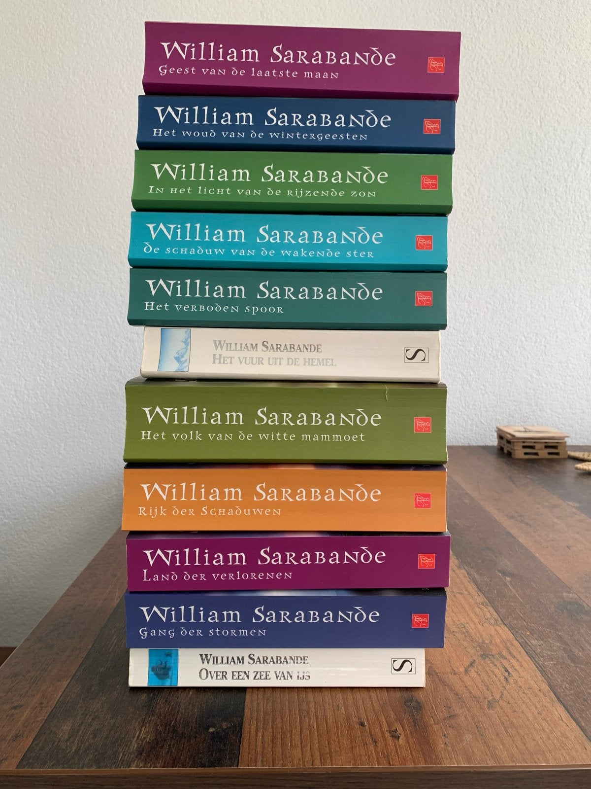 William Sarabande boekenreeks - 11 delen, Boeken, Ophalen of Verzenden, Gelezen, Nederland
