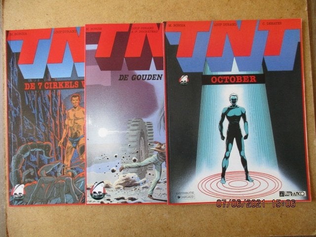 adv4105 tnt, Boeken, Eén stripboek, Ophalen, Gelezen