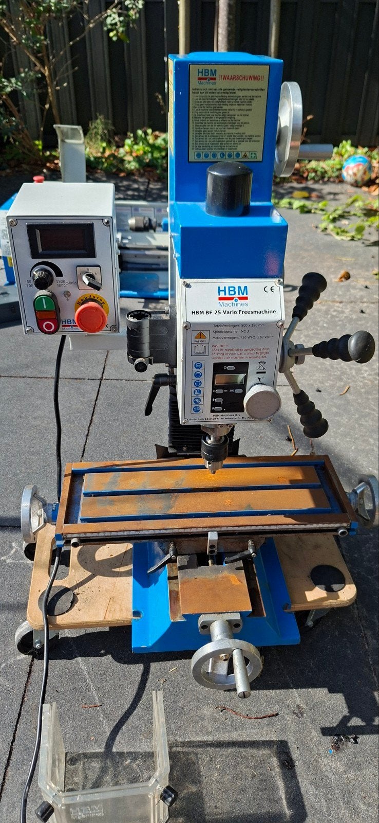 HBM BF 25 Vario Freesmachine - Krachtig en Veelzijdig, Ophalen, Gebruikt, Overige soorten, HBM Machines