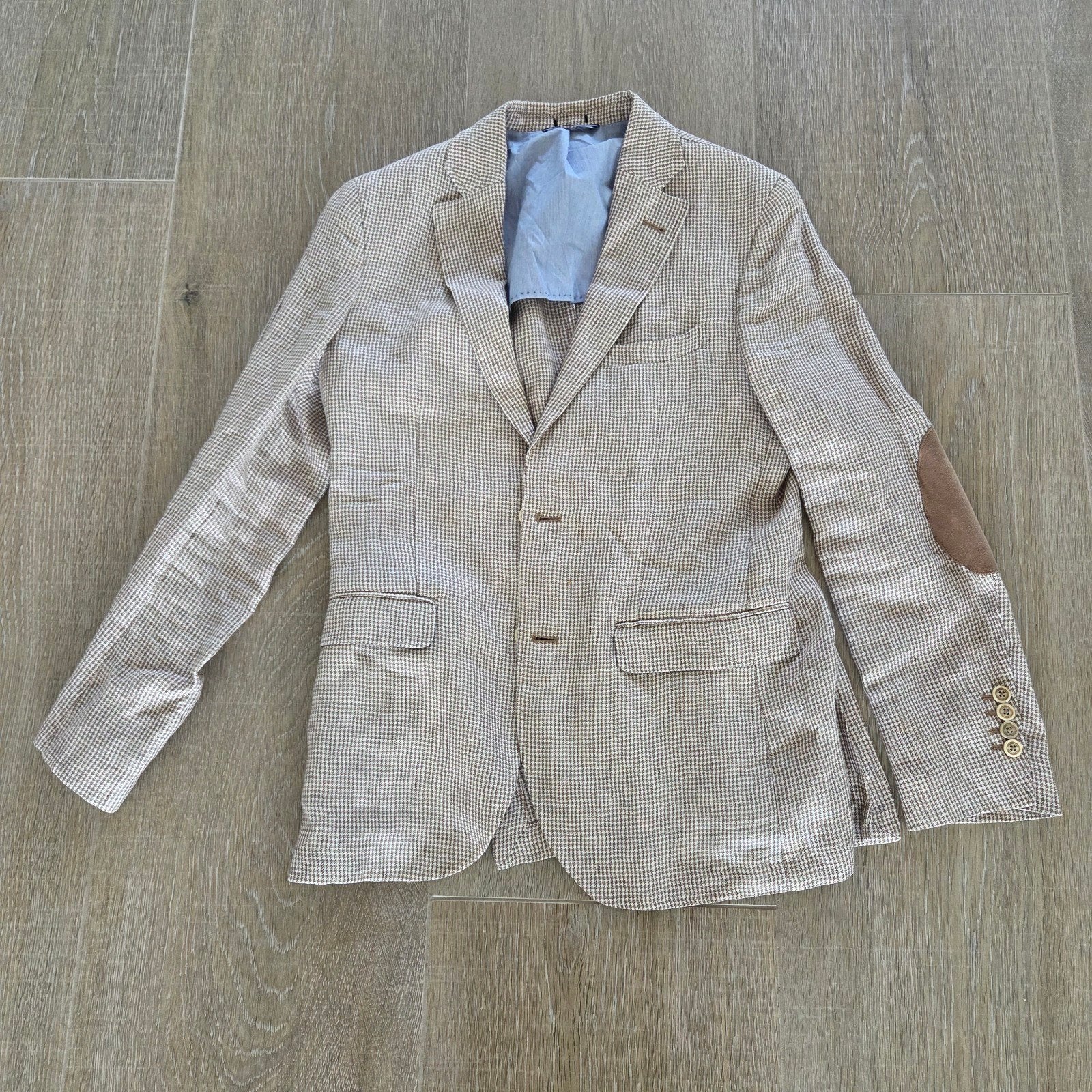 Massimo Dutti Extra Fine Linnen Blazer - Zo goed als nieuw, Ophalen of Verzenden, Zo goed als nieuw, Massimo Dutti