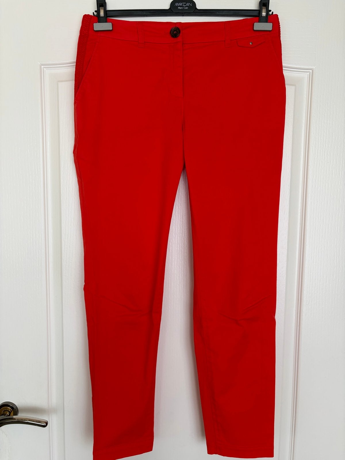 Marccain rode broek - perfect te combineren, Maat 38/40 (M), Ophalen of Verzenden, Zo goed als nieuw, Lang