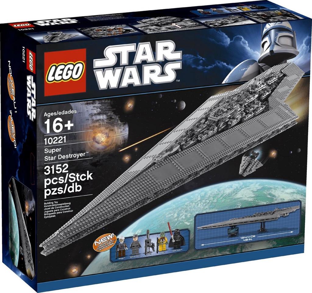 LEGO Star Wars 10221 Super Star Destroyer UCS, Ophalen of Verzenden, Zo goed als nieuw