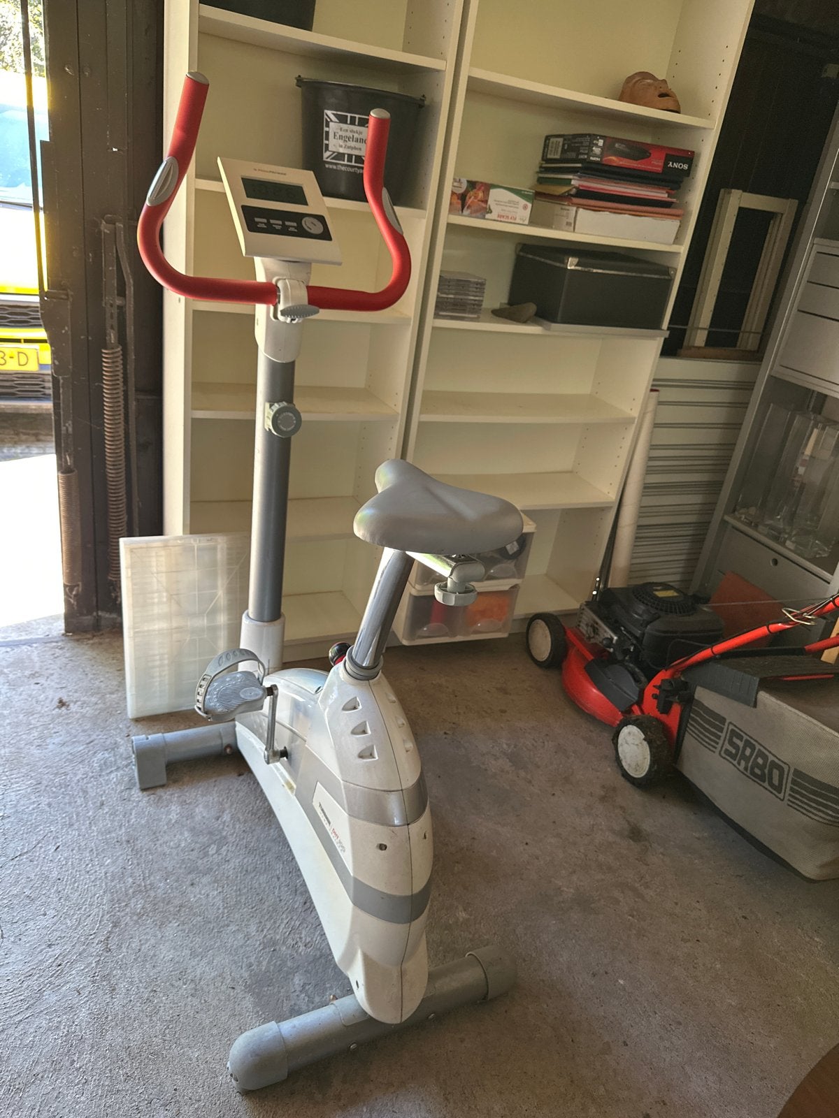 Flow Fitness Turner DHT100 Hometrainer, Sport en Fitness, Gebruikt, Ophalen of Verzenden, Metaal, Benen