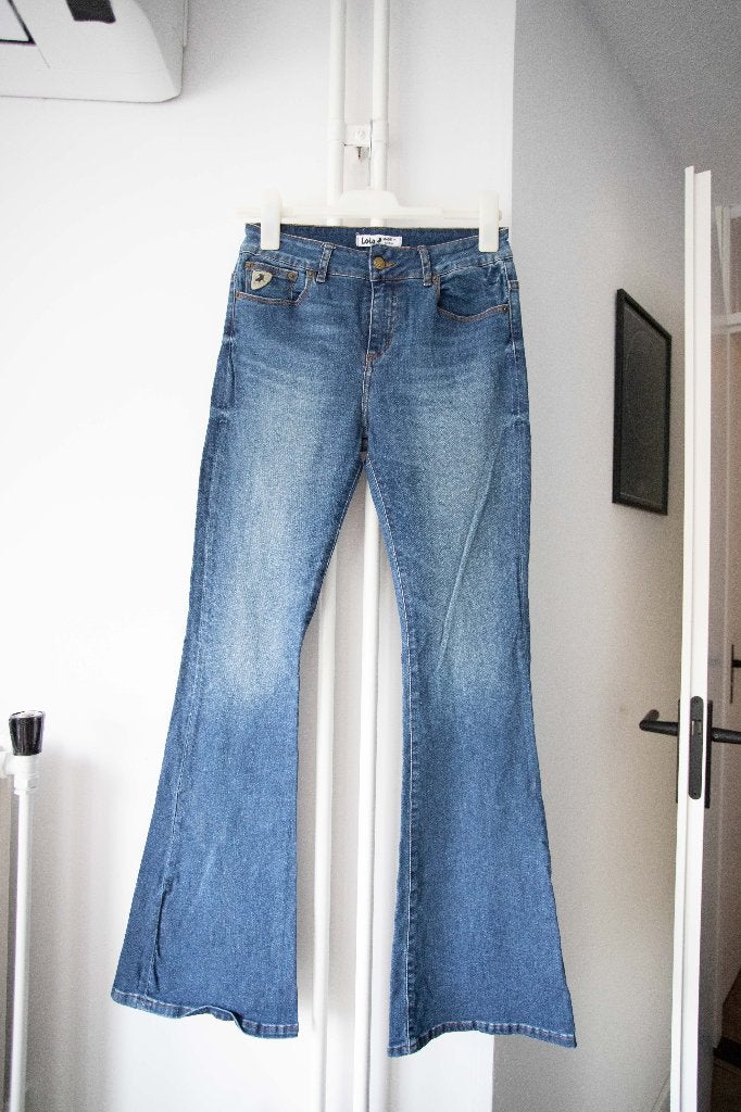 Flared jeans Lois Raval 16 Marconi Crisp maat 28 - 32, Blauw, Ophalen of Verzenden, Lois, W28 - W29 (confectie 36)