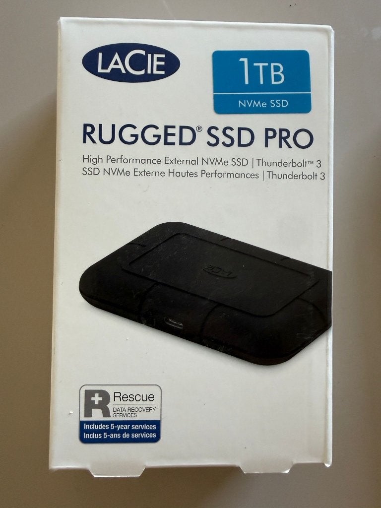LaCie rugged SSD pro 1TB, Computers en Software, Harde schijven, LaCie, SSD, Nieuw, Ophalen of Verzenden