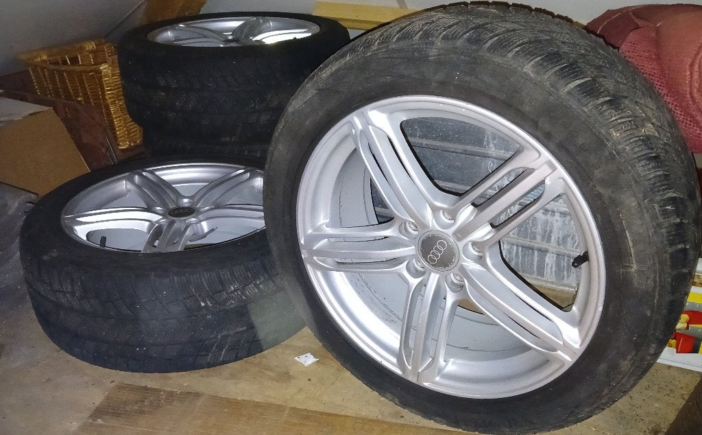Winterbanden A6, Auto-onderdelen, Banden en Velgen, Ophalen, 18 inch, Banden en Velgen, Winterbanden