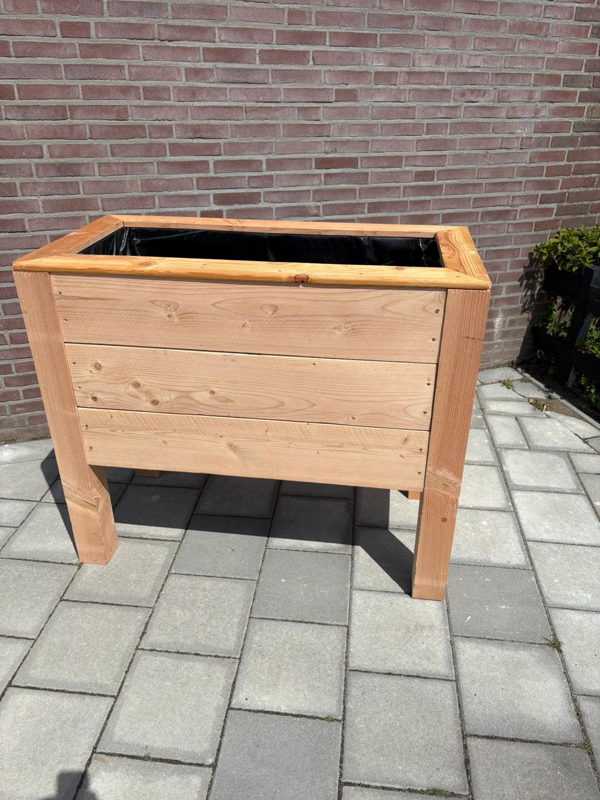 Verhoogde Moestuinbak / Plantenbak Douglas hout 120x60x102cm, Tuin en Terras, Ophalen, 100 cm of meer, Nieuw, Balkon