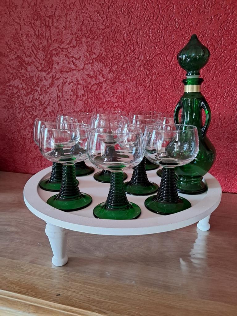 Vintage Luminarc Roemer wijnglazen. Per stuk:, Ophalen of Verzenden
