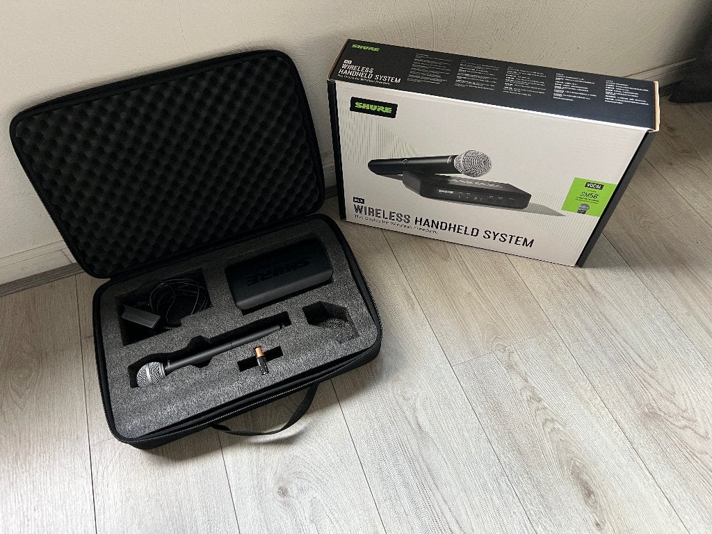 Shure BLX24/SM58 Draadloze Microfoon - Zo goed als nieuw, Muziek en Instrumenten, Ophalen, Zo goed als nieuw, Zangmicrofoon, Draadloos