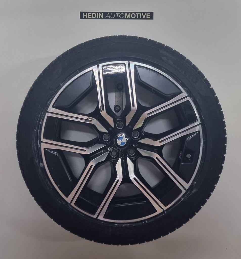 BMW i7 + 7 Serie (G70) Styling 907M  20" N/RFT + RDCi Winter, Gebruikt, -, -, Banden en Velgen