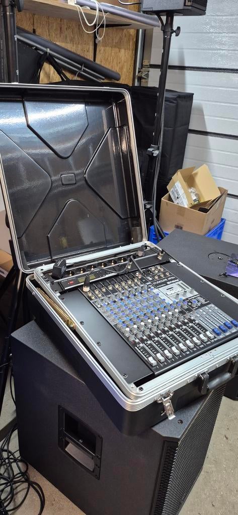 PreSonus StudioLive AR12c USB Mixer, Flightcase, Sennheiser, Muziek en Instrumenten, Mengpanelen, Ophalen of Verzenden, Zo goed als nieuw