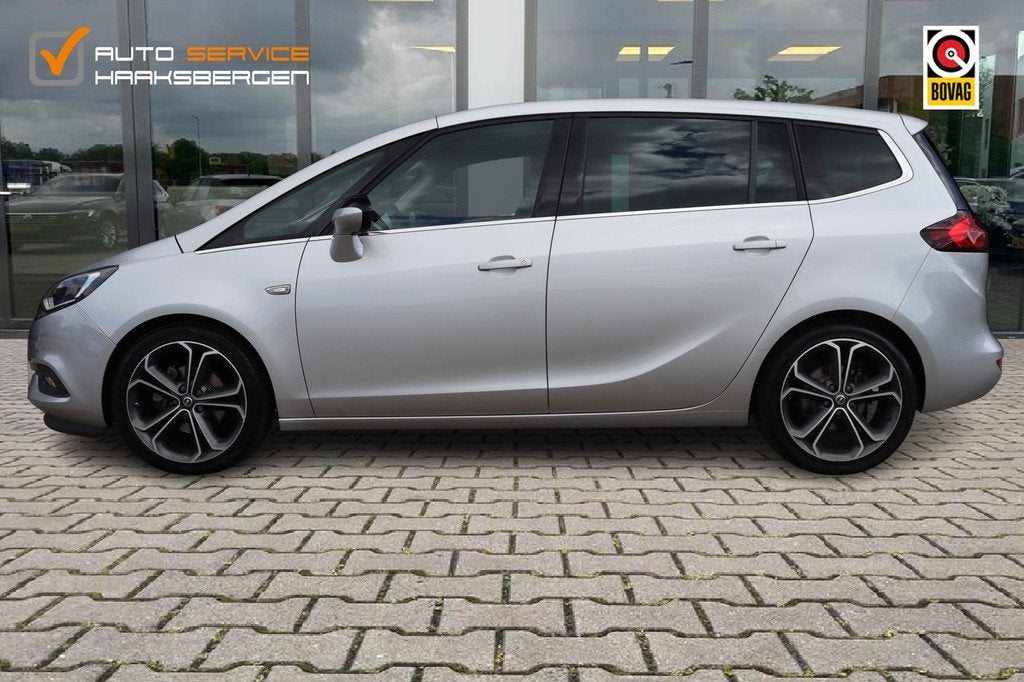 Opel Zafira 1.4 Turbo Edition 7p. | Pano | Leder | Camera |, Auto's, Opel, 15 km/l, Gebruikt, 7 stoelen, Bedrijf