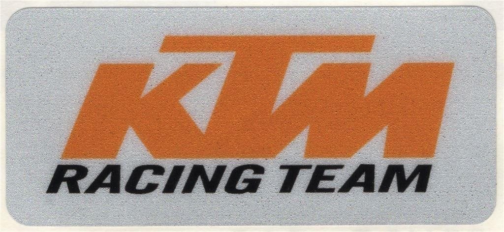 KTM Racing Team reflectie sticker #16, Verzenden