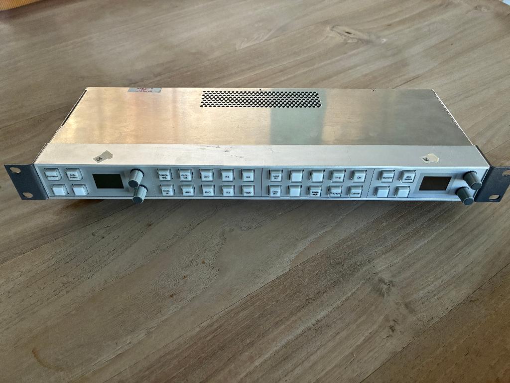 DHD Audio 19 inch button panel 52-6500A, Ophalen of Verzenden, Gebruikt, Audio