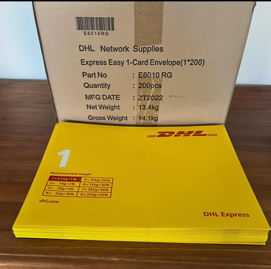 DHL enveloppen 200 stuks, Ophalen of Verzenden, Envelop