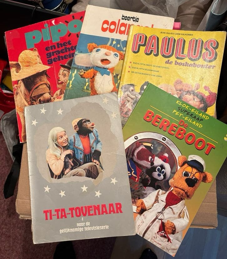 Pipo, Paulus, Colargol, Bereboot, Ti-Ta tovenaar, Boeken, Ophalen of Verzenden, Gelezen, Fictie