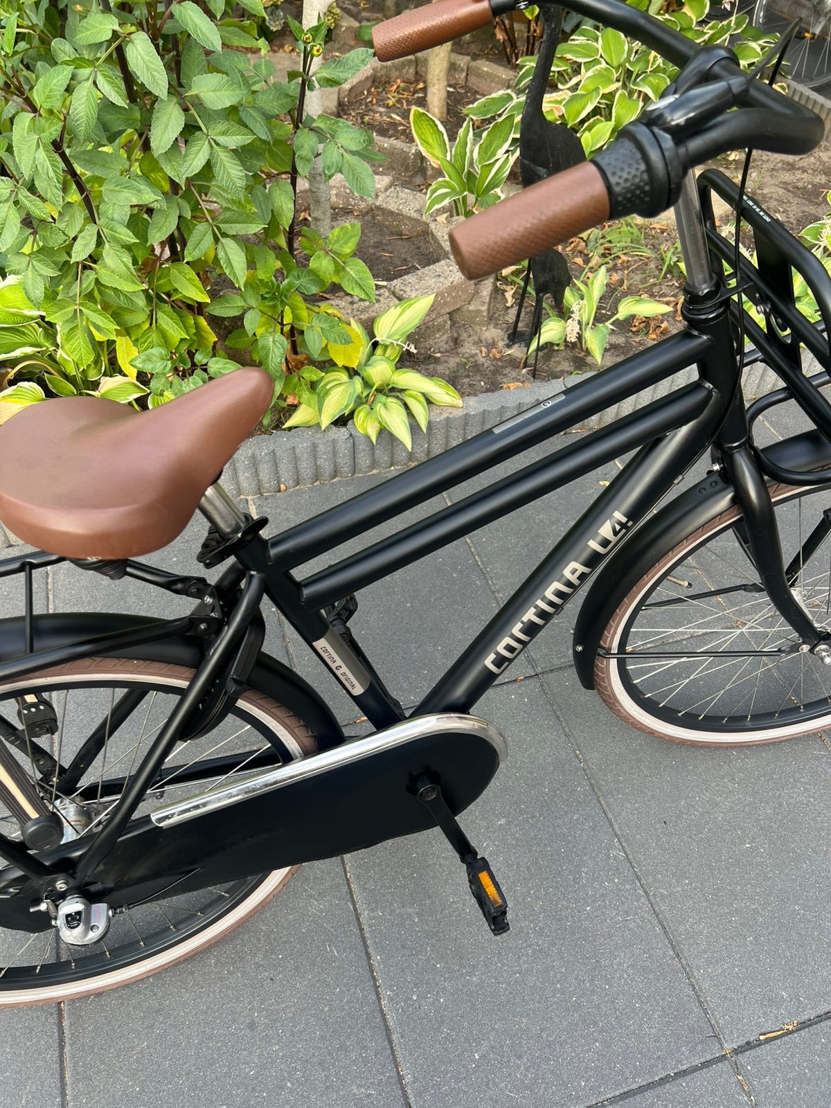 Cortina u4 jonensfiets 24 inch 3 versnelling, Ophalen, Terugtraprem, 24 inch, Versnellingen