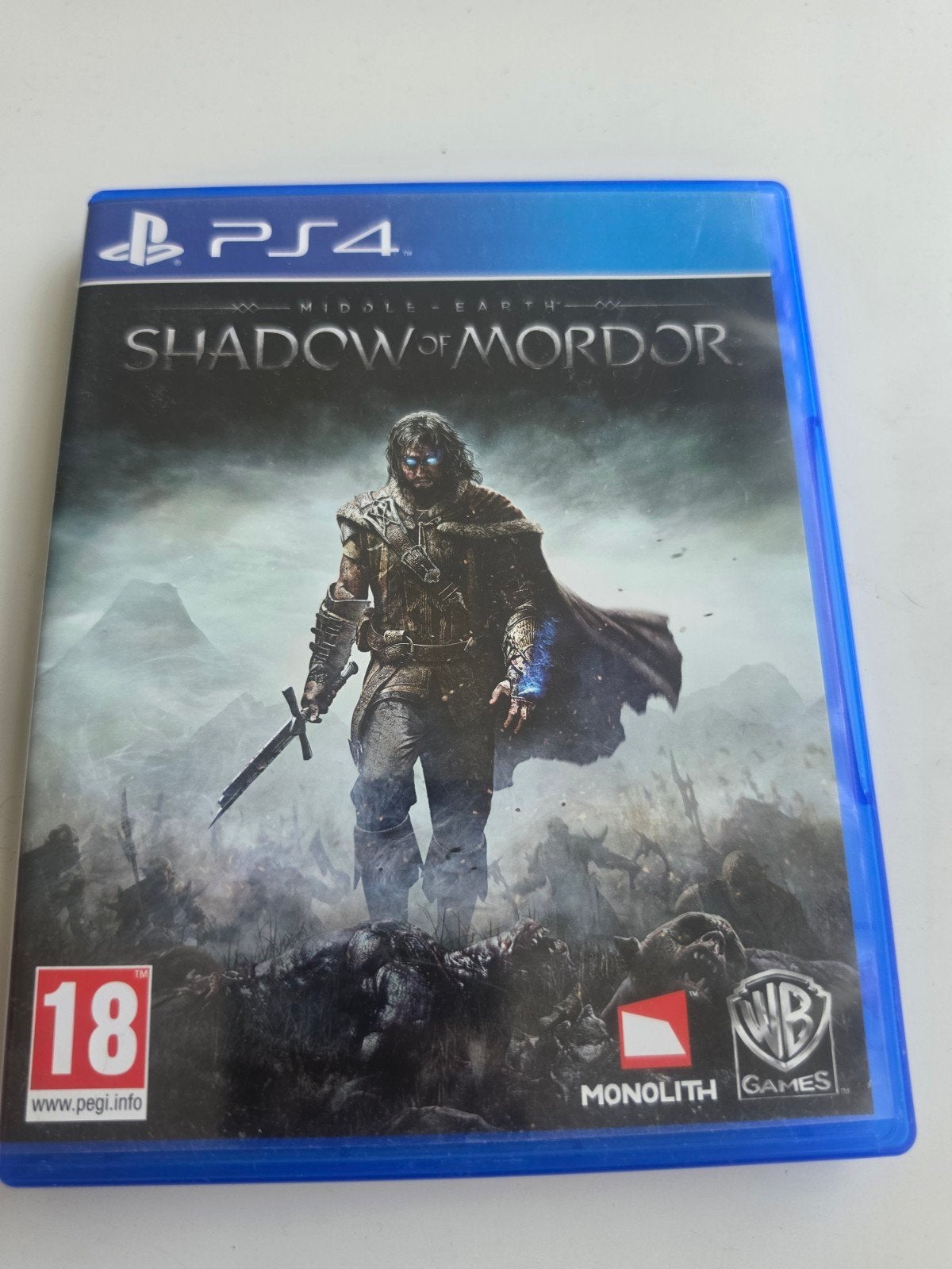 Middle-earth: Shadow of Mordor PS4 en Ps5 Lees Goed, Avontuur en Actie, Vanaf 18 jaar, 1 speler, Ophalen of Verzenden