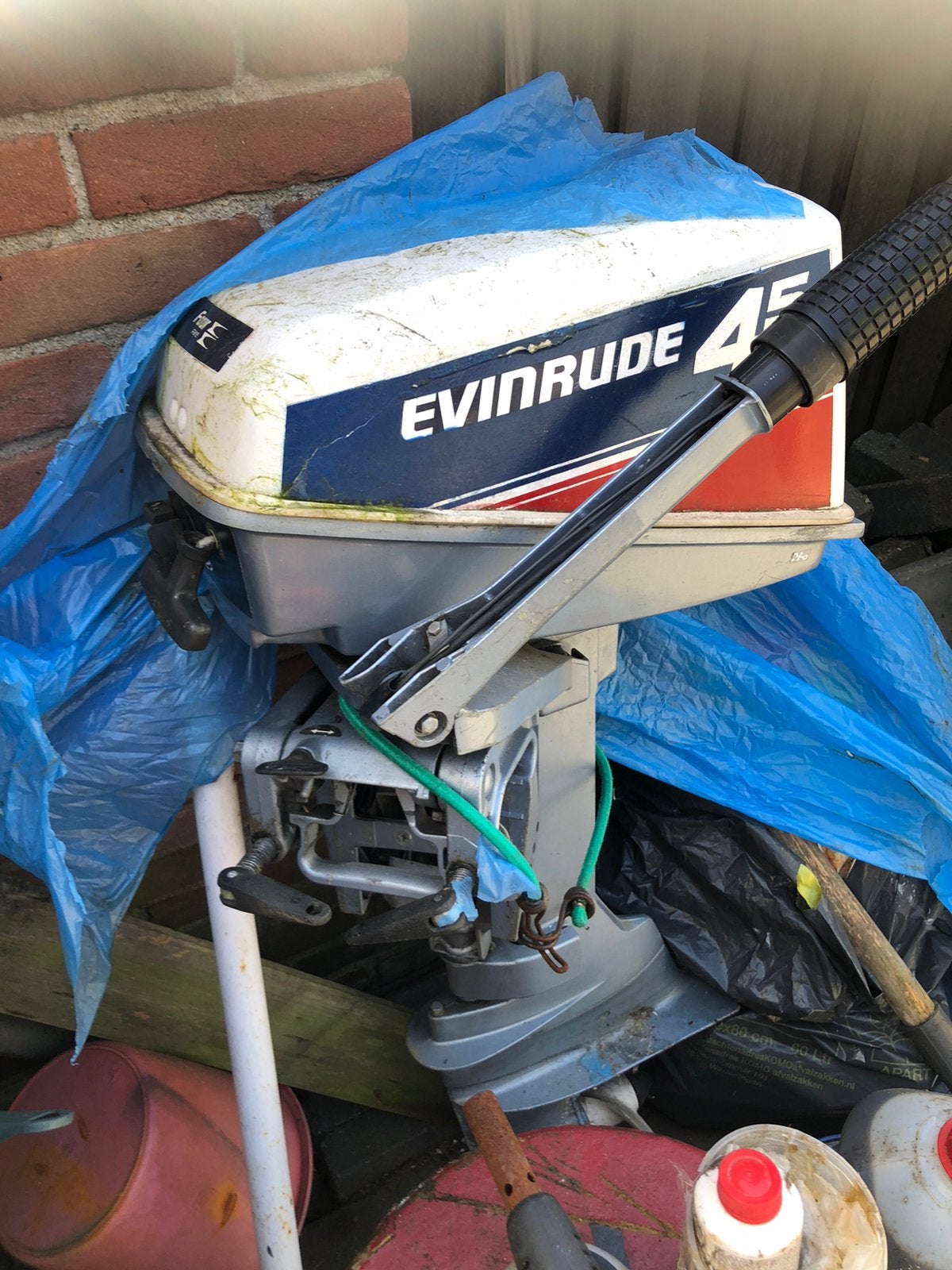 Buitenboord motor voor onderdelen, Watersport en Boten, Ophalen of Verzenden, Gebruikt, Motor en Techniek, Zeilboot of Motorboot