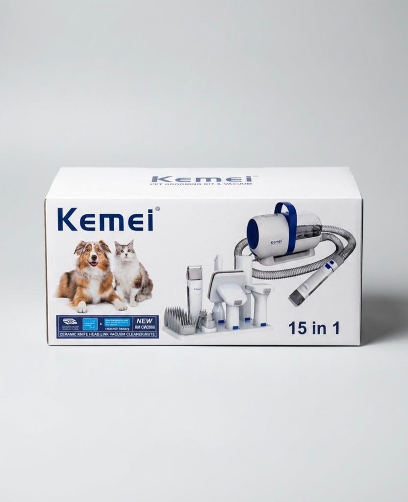 Kemei 15 in 1 honden/kattentrimmer nieuw, Ophalen of Verzenden, Nieuw