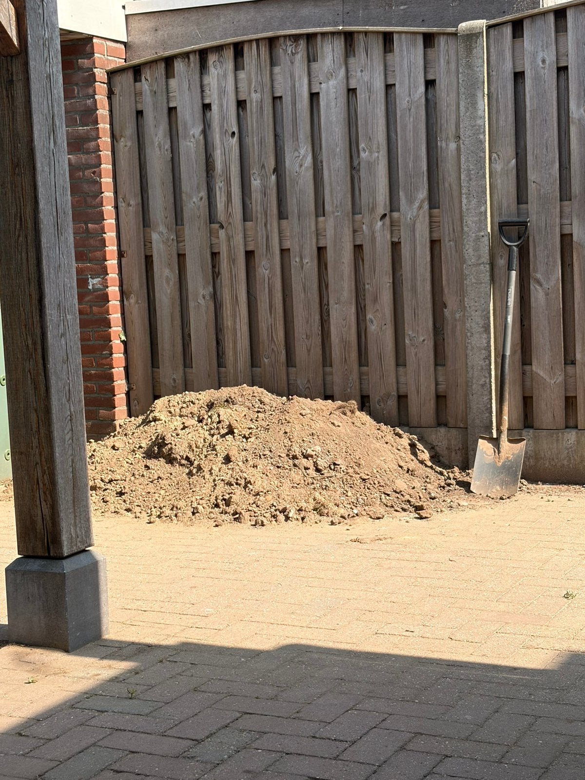 Zwarte zand - gratis ophalen, Ophalen, Zo goed als nieuw, Overige typen