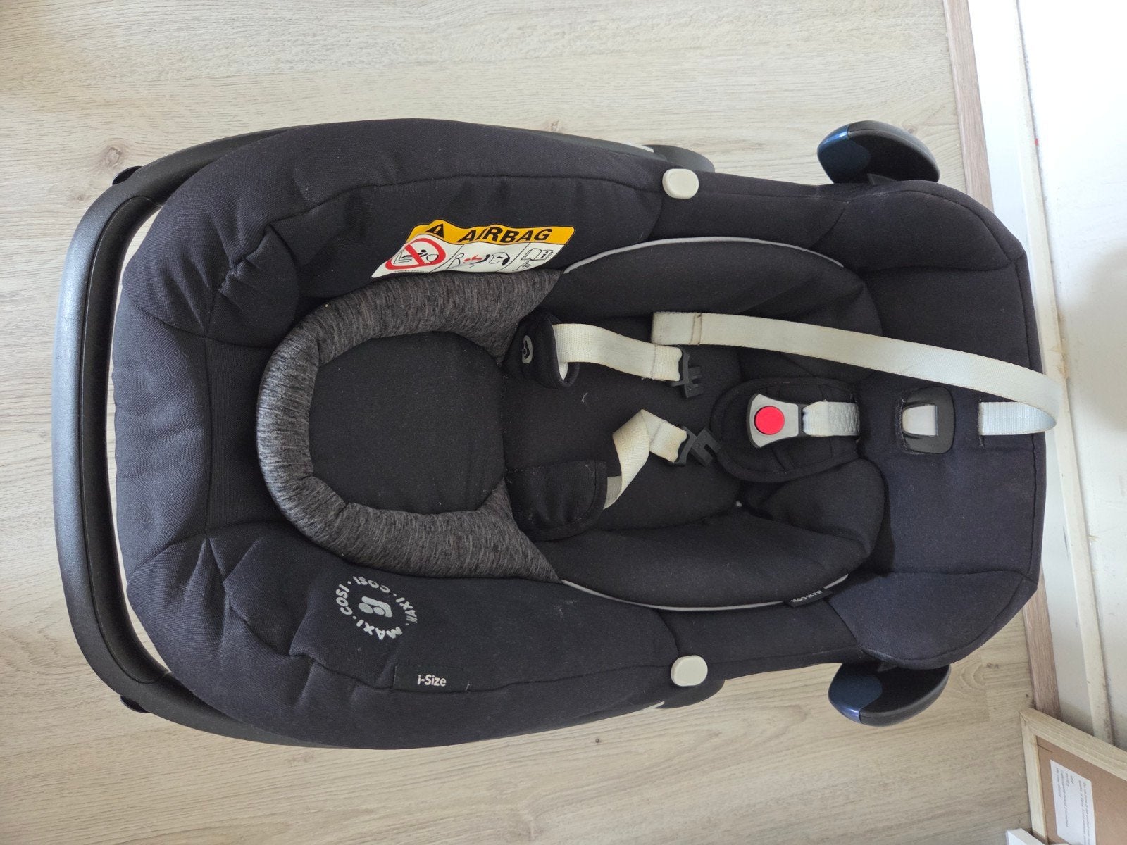 Maxi-Cosi Rock i-Size baby autostoel - Zwart, Ophalen, Gebruikt, Isofix, 0 t/m 13 kg