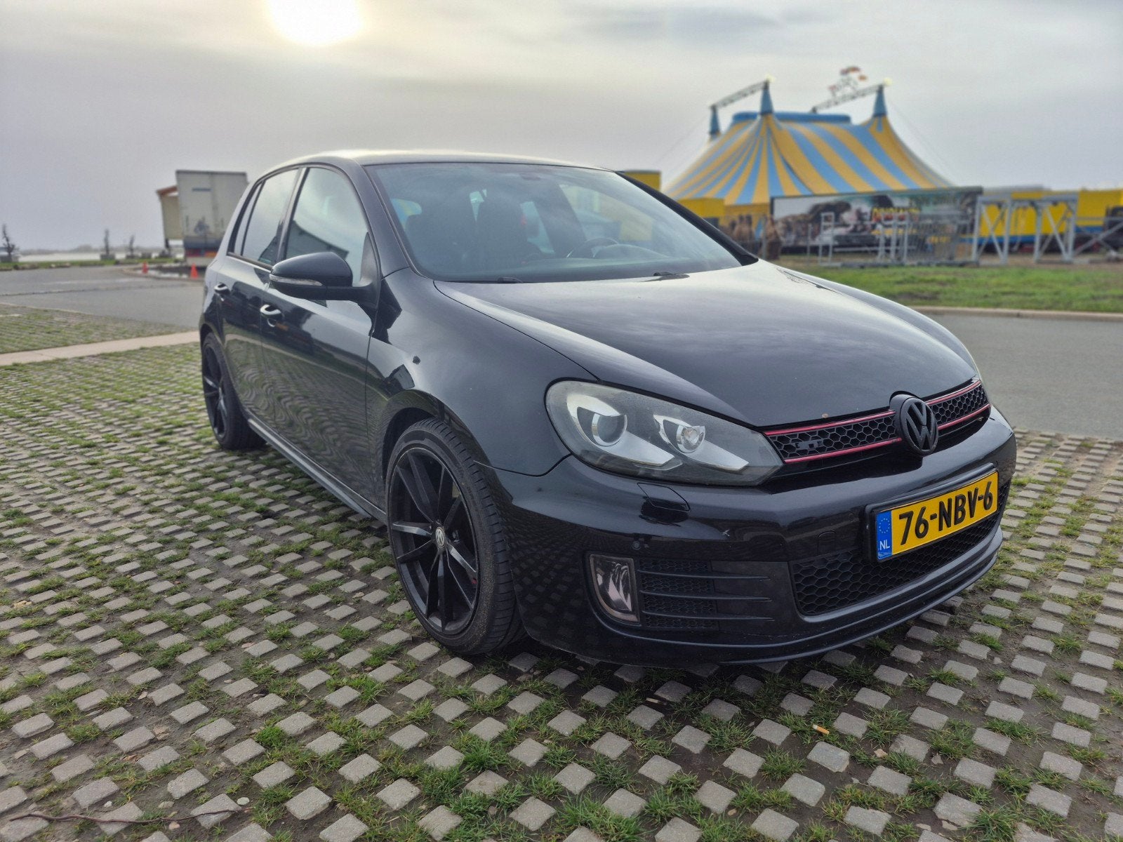 Volkswagen Golf 6 GTI DSG | Stage 3 | 360-370 PK | APK 07-27, 4 cilinders, Zwart, 1314 kg, 211 pk