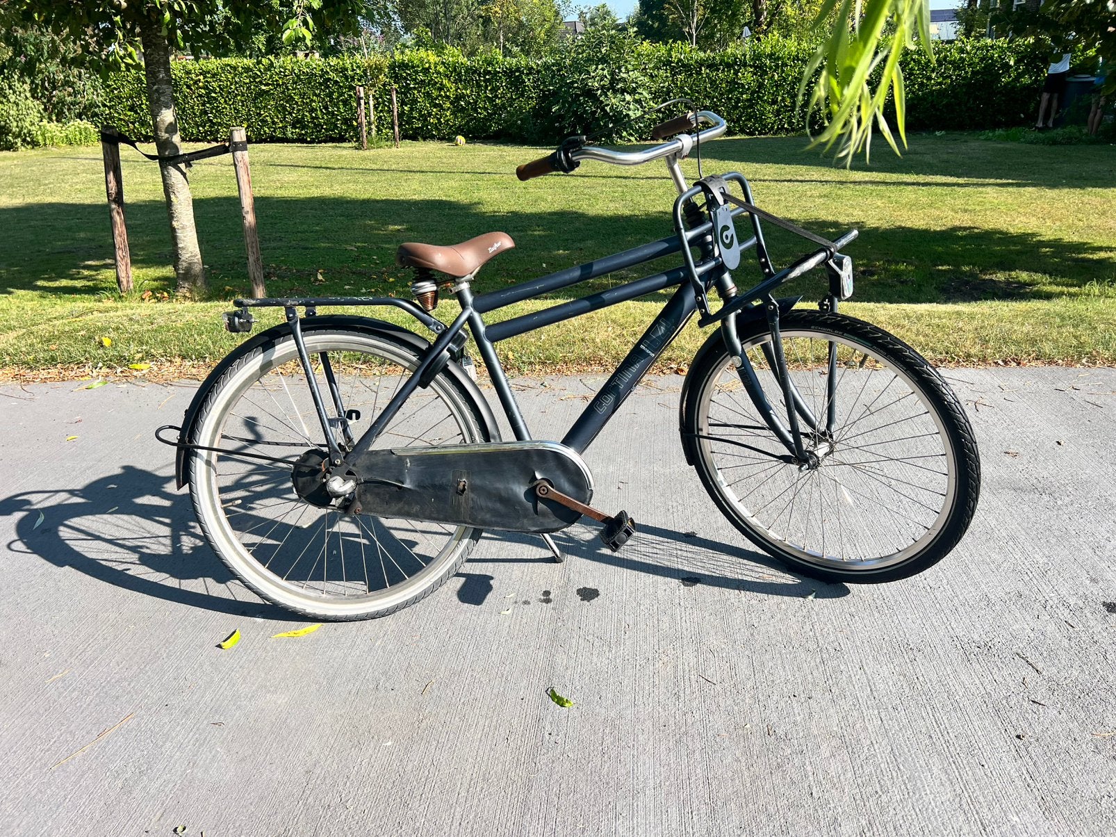 Cortina U4 26 inch blauw, Fietsen en Brommers, Terugtraprem, Gebruikt, Versnellingen, Cortina