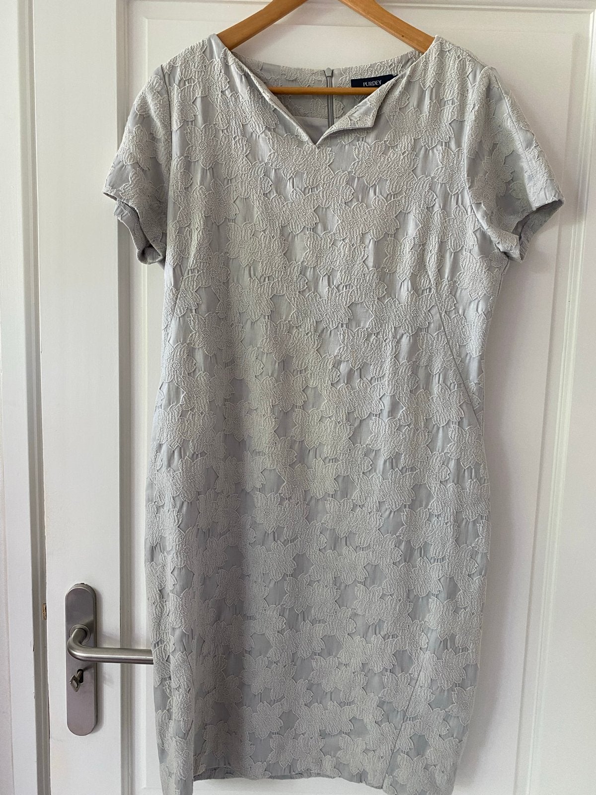 Purdey Jurk met bloemenpatroon - Maat M valt als L 40-42, Kleding | Dames, Maat 38/40 (M), Ophalen of Verzenden, Zo goed als nieuw