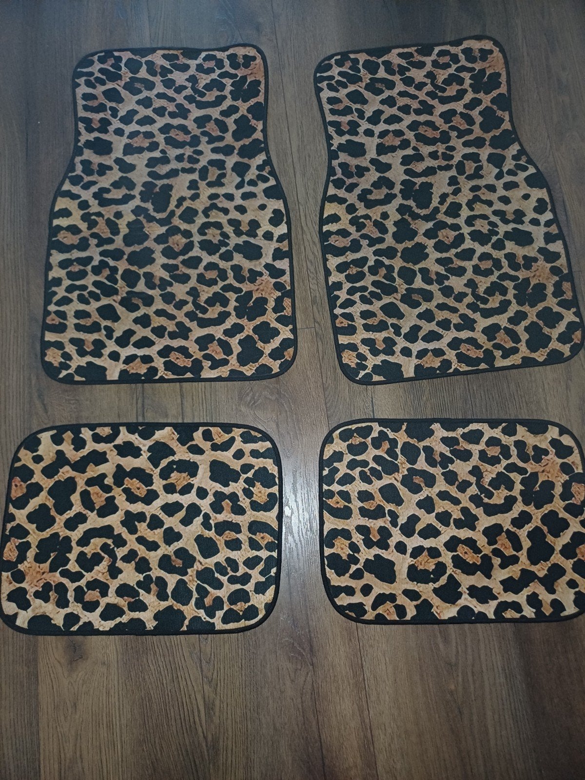 4 delig automatten set panterprint., Ophalen, Nieuw
