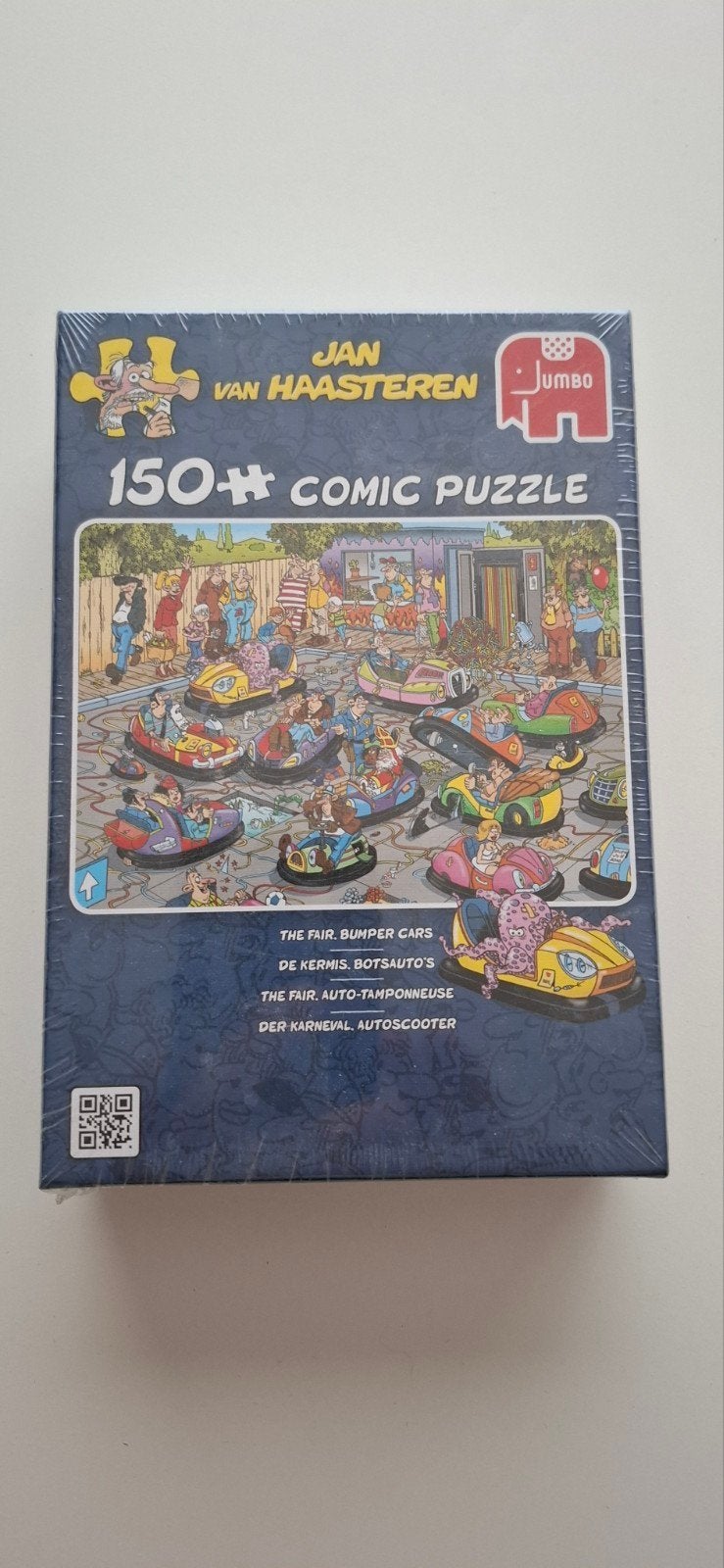 Jan Van Haasteren De Kermis Botsauto's 150 sukjes nieuw, Hobby en Vrije tijd, Denksport en Puzzels, Ophalen, Minder dan 500 stukjes