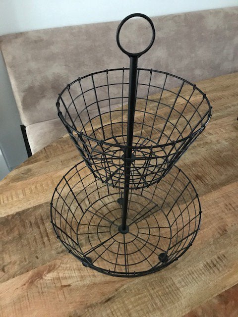 Zwarte etagere, Ophalen, Zo goed als nieuw