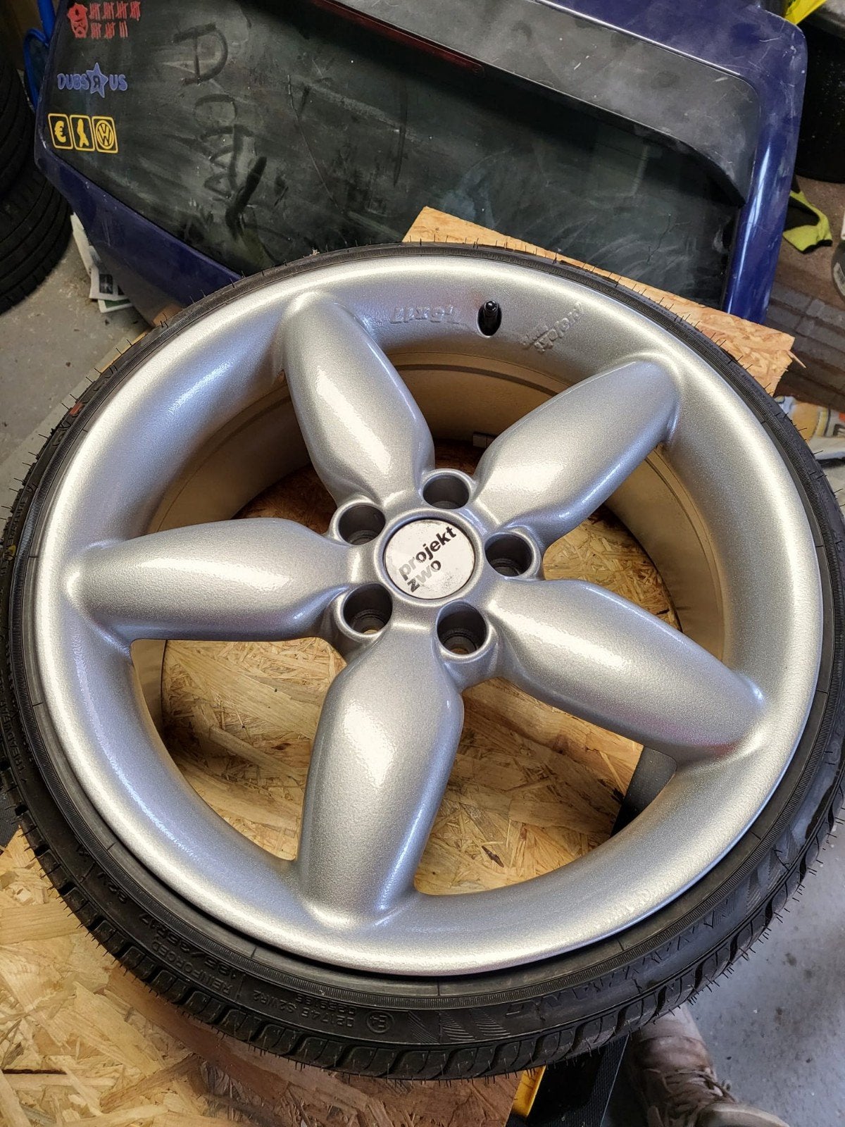 17 inch 5x100 Projekt zwo velgen, Ophalen, Velg(en), Nieuw, 17 inch