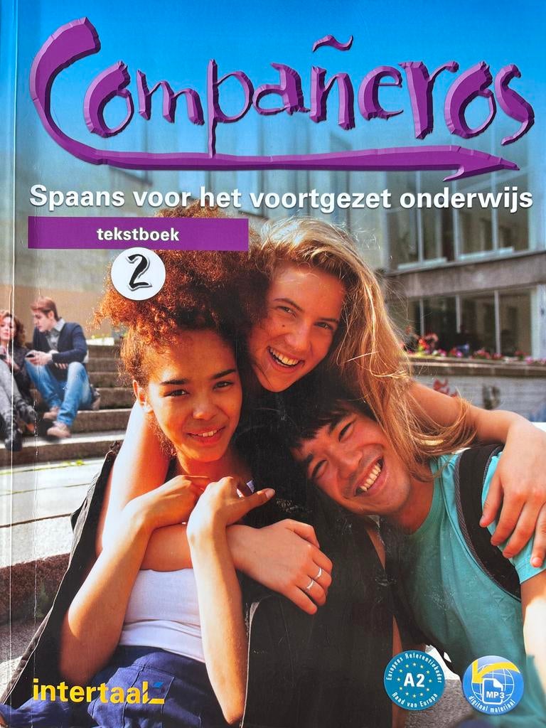 Compañeros 2 - Spaans voor het voortgezet onderwijs, Ophalen of Verzenden, Zo goed als nieuw