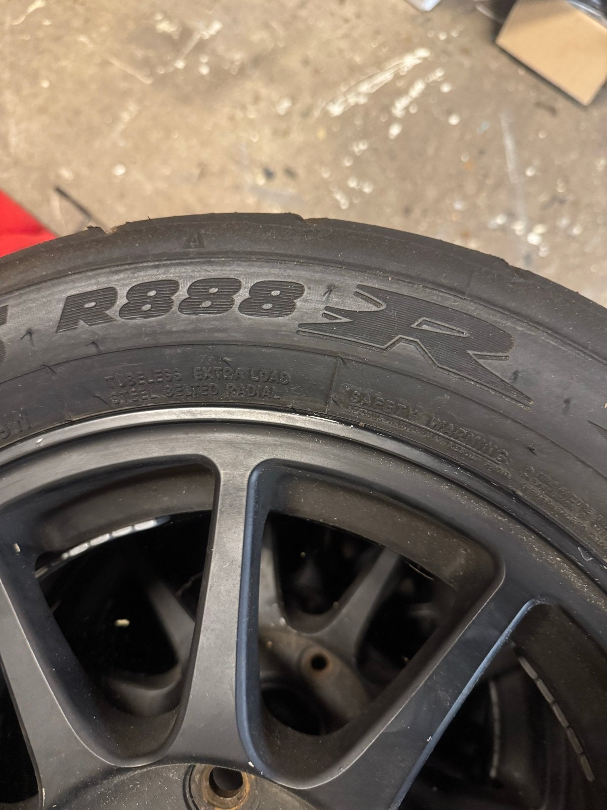 Set Toyo R888-R banden 205/50 R15 – zonder velgen, Ophalen, Zo goed als nieuw