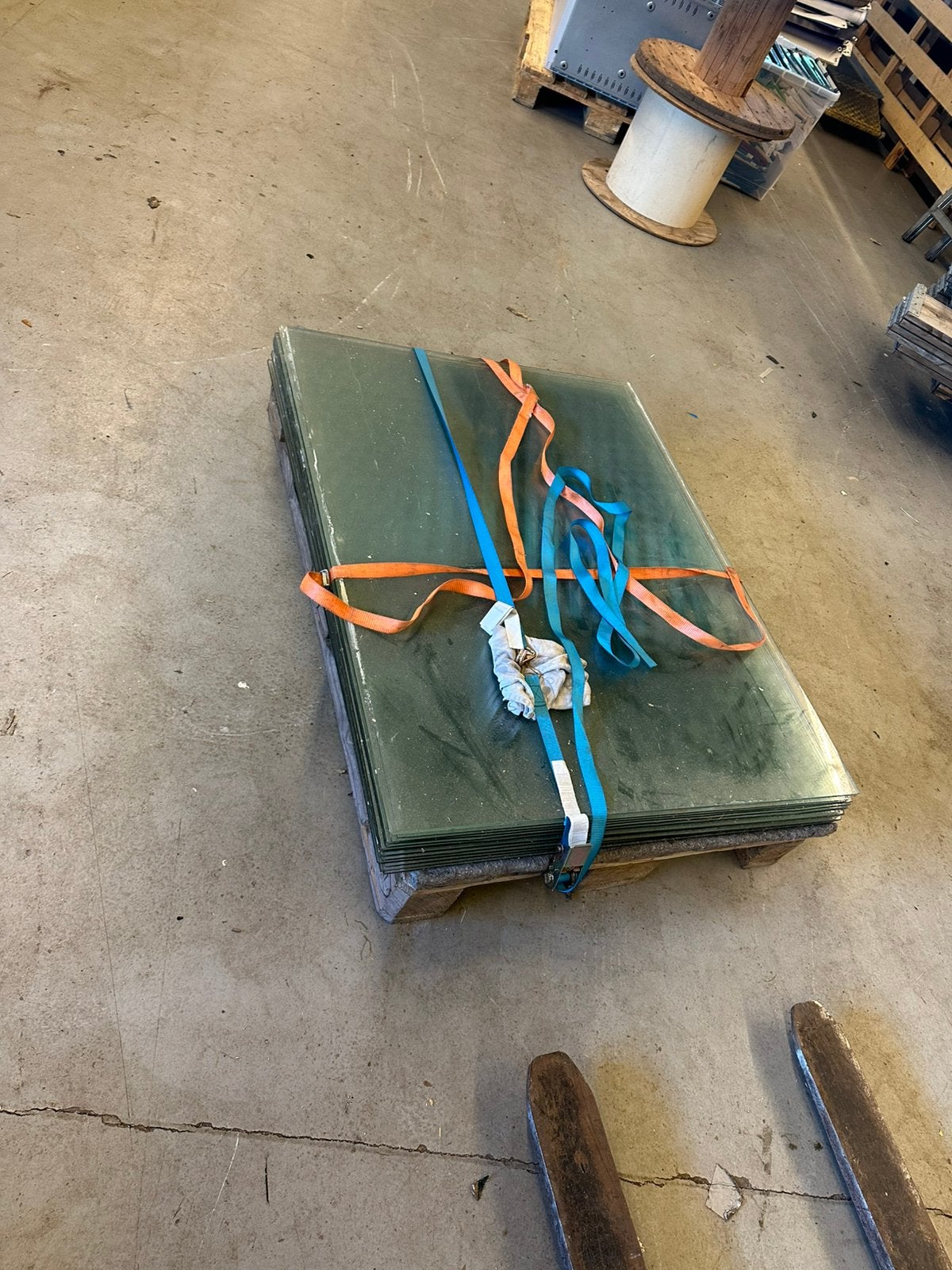 Veiligheidsglas voor windscherm, 80 tot 120 cm, Ophalen of Verzenden, Zo goed als nieuw, Glasplaat