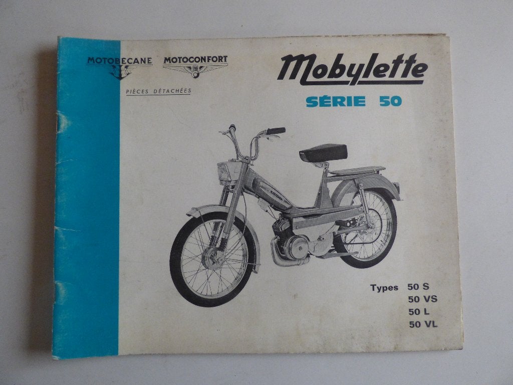 MOTOBECANE MOTOCONFORT TYPE SERIE 50 ONDERDELENLIJST, Ophalen of Verzenden, Gebruikt