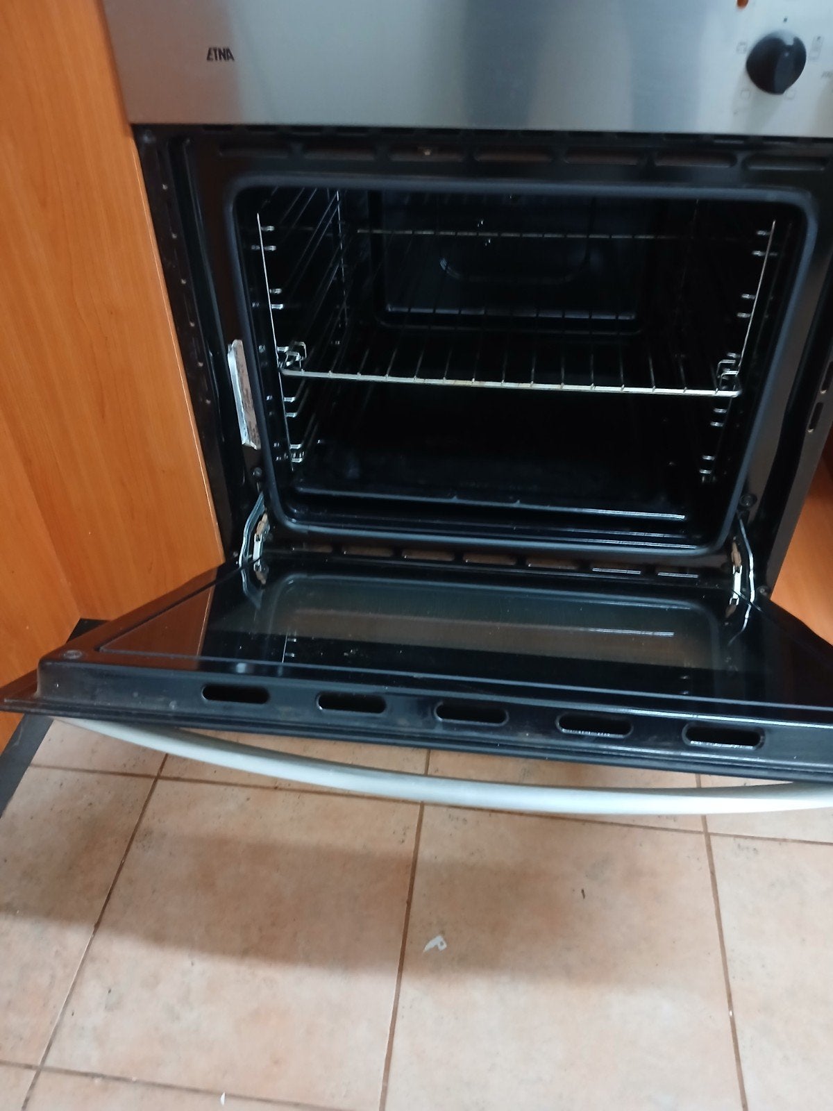ETNA  Electrische Oven  met gas fornuis 5 pits, Ophalen, Gebruikt, Energieklasse A of zuiniger, Gas