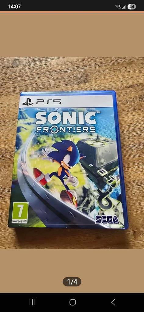 Sonic Frontiers PS5 - Zo goed als nieuw, Avontuur en Actie, 1 speler, Ophalen of Verzenden, Zo goed als nieuw