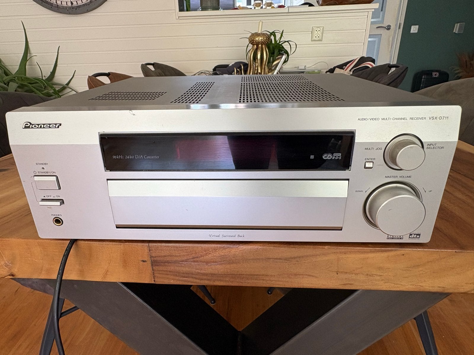 Pioneer VSX-D711 5.1 Receiver/Versterker, Ophalen, Gebruikt, 60 tot 120 watt, Pioneer