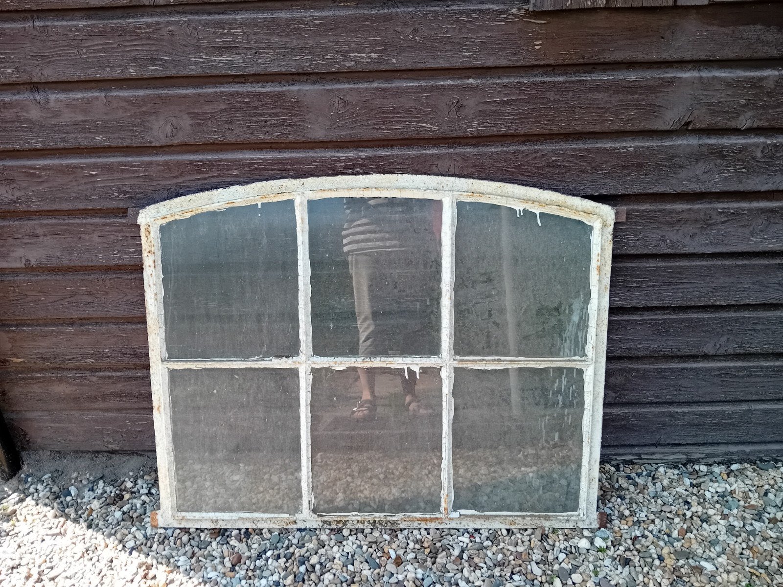 Authentiek stalraam met boog - decoratief element, Gebruikt, 80 tot 120 cm, Ophalen of Verzenden, 80 tot 120 cm