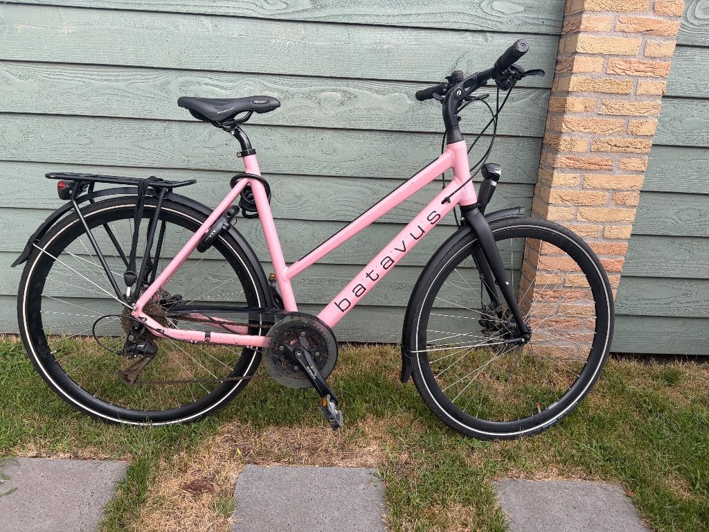 Fiets - Batavus Zonar - Roze, Ophalen, Gebruikt, Versnellingen, Batavus