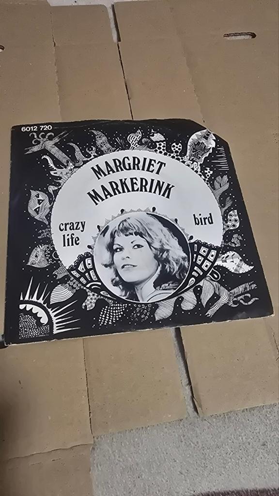 Margriet Markerink - Crazy Life / Bird (Vinyl Single), Ophalen of Verzenden, 1970 - 1979, Gebruikt, 7 inch