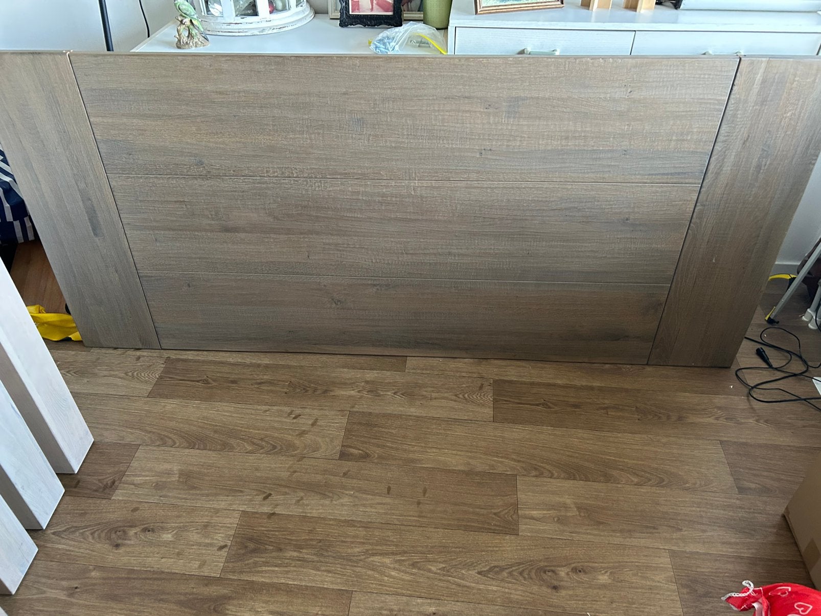 Eetkamertafel massief eiken, Huis en Inrichting, Ophalen, Gebruikt, 200 cm of meer, 50 tot 100 cm