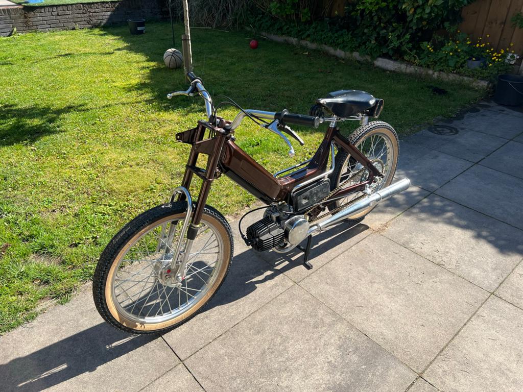 Puch Maxi N - Matching Numbers, Fietsen en Brommers, Brommers | Puch, Zo goed als nieuw, Maxi, Maximaal 45 km/u, Ophalen