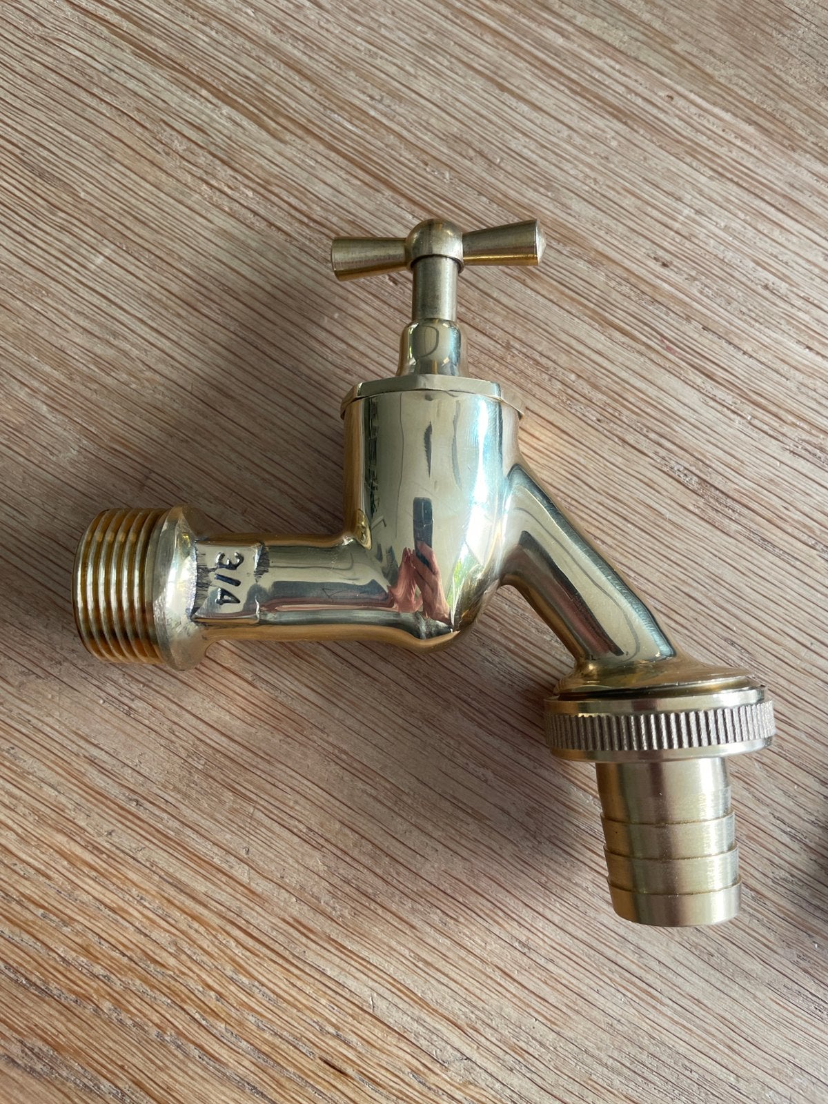 Messing kraan voor regenton, Tuin en Terras, Buitenkranen, Ophalen, Nieuw