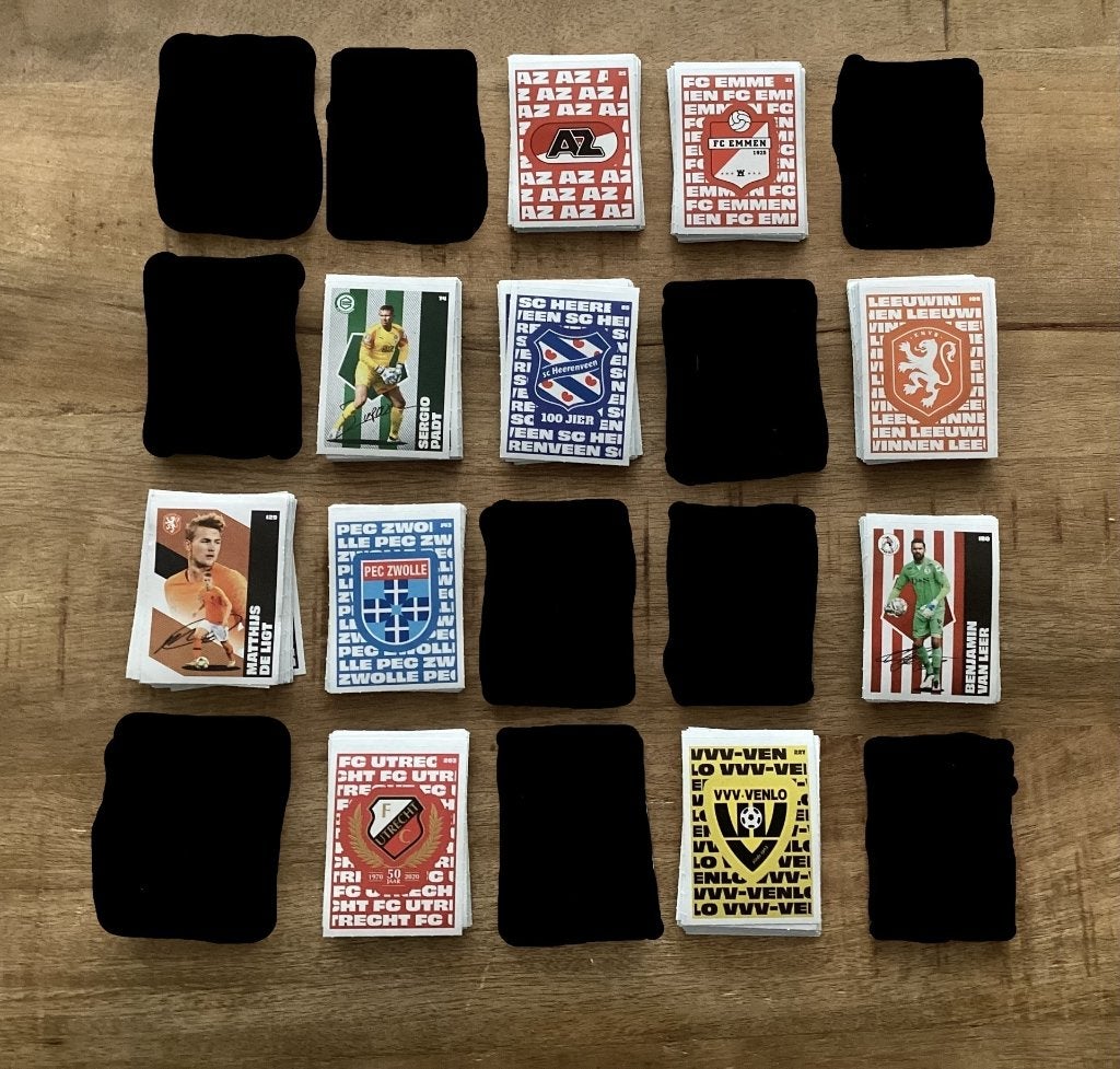 AH Voetbalplaatjes 2020-2021, Verzamelen, Sportartikelen en Voetbal, Ophalen of Verzenden, Zo goed als nieuw, Overige binnenlandse clubs